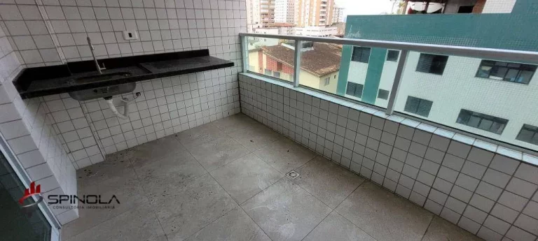 Imagem Apartamento com 2 dormitórios à venda, 70 m² por R$ 450.000,00 - Aviação - Praia Grande/SP