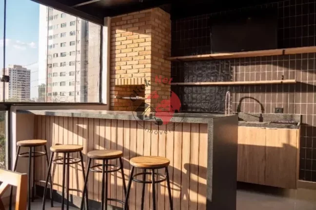 Imagem Sobrado em Condomínio, 190m²,Móveis planejados, 3 suítes ,espaço gourmet, 3 vagas. bairro Jardim em Santo André