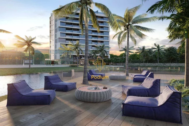 Imagem Cobertura em condomínio fechado estilo resort pé na areia com varanda e jacuzzi privativa - CO0031