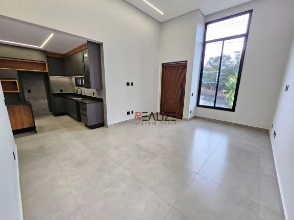 Imagem Casa moderna com 3 suítes à venda, 140 m² por R$ 1.200.000 - Condomínio Park Gran Reserve - Indaiatuba/SP