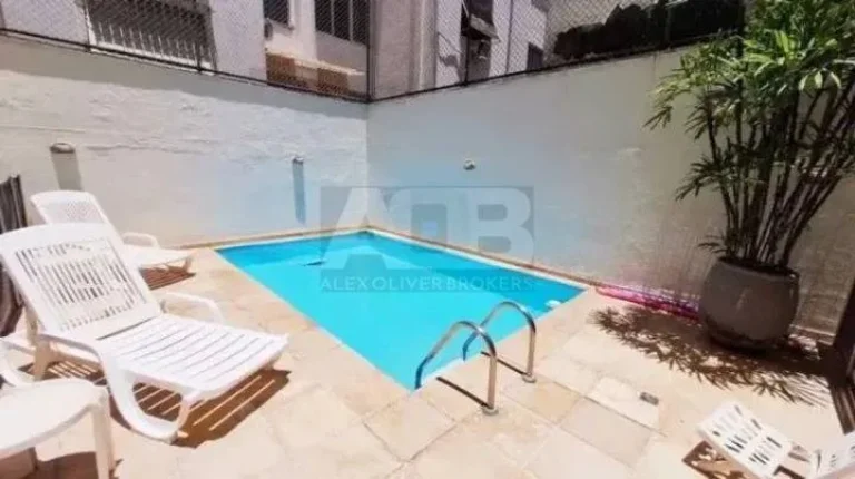 Imagem Cobertura Duplex à venda no Leblon, 224m2, 4quartos, 2vgs, Bartolomeu Mitre