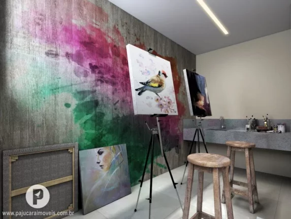 Imagem 03 suítes [97m²] ÷ em 100 meses, próx ao Vera Arruda, Jatiúc