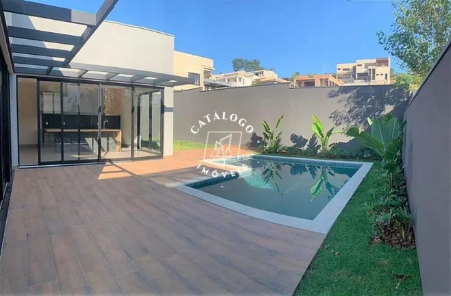 Imagem Casa em Condomínio a Venda no bairro Residencial e Empresarial Alphaville - Ribeirão Preto, SP