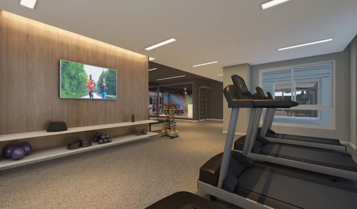 Imagem Apartamento (recém entregue) de 66m² com 2 dormitórios (sendo 1 suíte) e 2 vagas na Rua Carlos Gomes - Santo Amaro