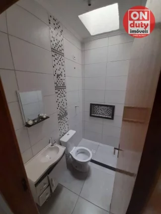 Imagem Sobrado com 2 dormitórios à venda, 52 m² por R$ 290.000,00 - Parque Bitaru - São Vicente/SP