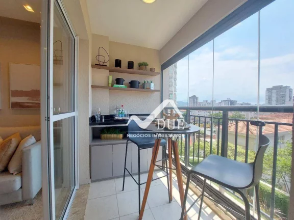 Imagem Apartamento à venda, 2 quartos, 1 suíte, 1 vaga, Marapé - Santos/SP