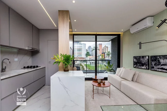 Imagem Apartamento com 3 dormitórios à venda, 114 m² por R$ 1.903.259,00 - Bigorrilho - Curitiba/PR