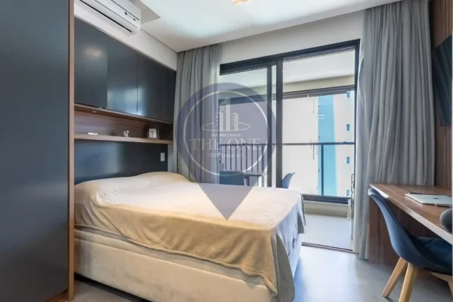 Imagem Studio moderno à venda em São Paulo-SP, Vila Mariana: 1 quarto, 1 banheiro, 25m². Venha conferir!