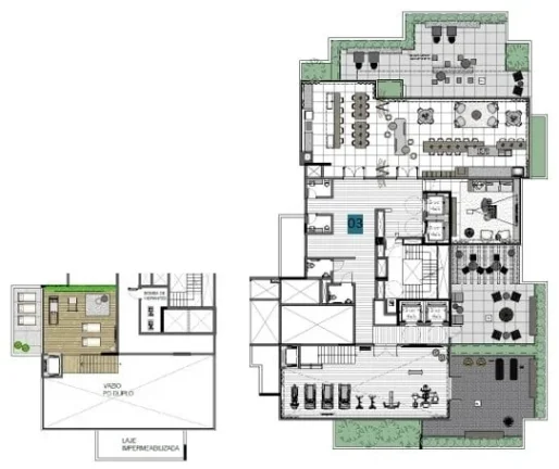 Imagem Arquitetura contemporânea, piscina coberta, praça externa inédita em uma localização exclusiva,...