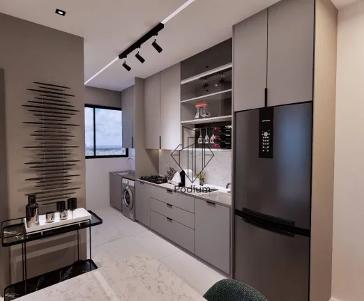 Imagem Apartamentos com varanda / sacada gourmet a 400m da praia de Intermares - AP2077