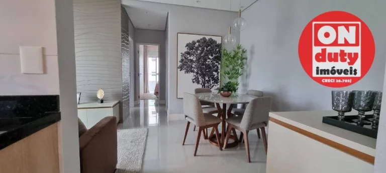 Imagem Apartamento com 2 dormitórios à venda, 76 m² por R$ 1.162.530,00 - Ponta da Praia - Santos/SP
