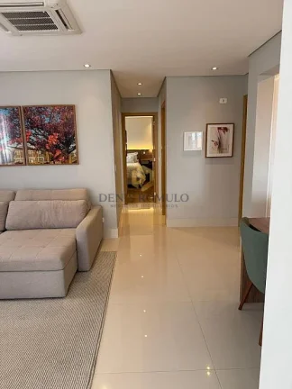 Imagem Apartamento 2 dormitórios 1 suíte, 76m², 2 vagas - Mobiliado