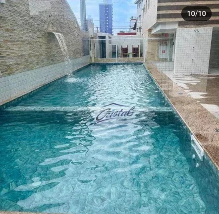 Imagem Apartamento com 2 dormitórios à venda, 46 m² por R$ 505.000 - Aviação - Praia Grande/SP