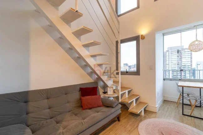 Imagem Studio Duplex 30m² no Brooklin: Rentabilidade e Estilo Plug-and-Play a 400m do Metrô.