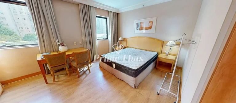 Imagem Flat disponível para locação no São Paulo Higienópolis Affiliated by Meliá, com 32m², 1 dormitório e 1 vaga de garagem