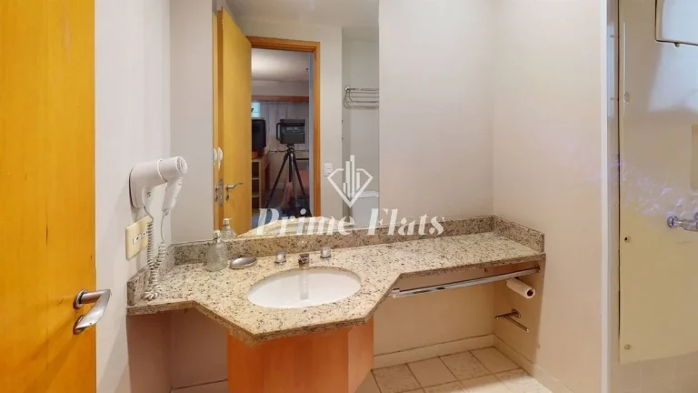 Imagem Flat disponível para locação no Transamérica Executive Faria Lima, com 29m², 1 dormitório e 1 vaga de garagem