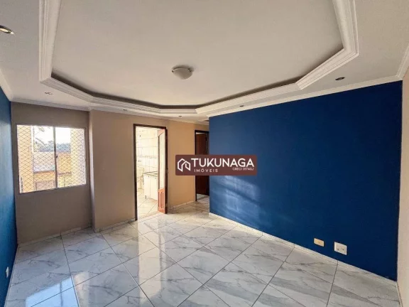 Imagem Apartamento com 2 quartos para alugar, 62 m² por R$ 1.841/mês - Centro - Guarulhos/SP