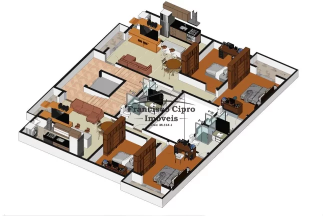 Imagem Apartamento à venda no bairro Jardim Bela Vista II - Guaratinguetá/SP