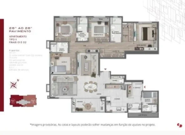 Imagem Apartamento com 3 quartos à venda em Belo Horizonte
