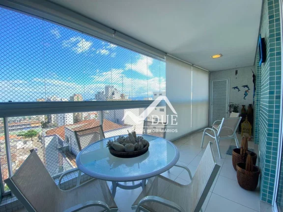 Imagem Apartamento com 3 dormitórios à venda, 141 m² por R$ 1.600.000,00 - Ponta da Praia - Santos/SP