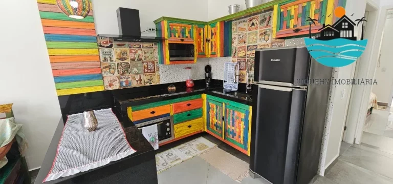 Imagem Flat a venda em Juquehy, aluguel Anual - Piso Térreo, 1 dormitório, sala e cozinha, 1 Vaga, piscina coletiva, 50m² construída | Juquehy Imobiliária