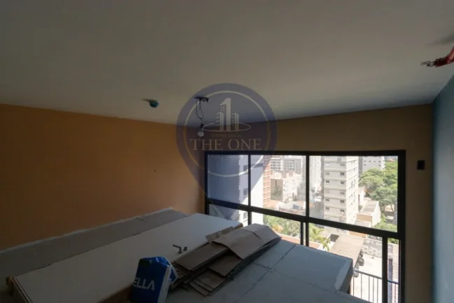 Imagem Studio de luxo em Pinheiros, São Paulo-SP: 1 quarto, 2 salas, 1 banheiro, 27m². Venha conferir!