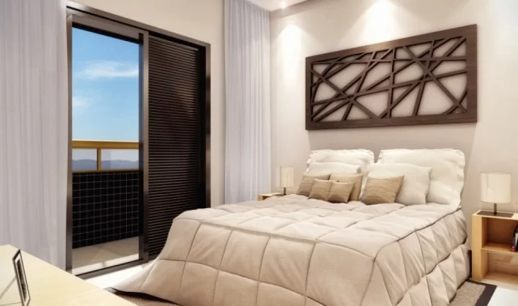 Imagem "Amplo Apartamento com 2 Dormitórios e Terraço Gourmet a 300m da Praia na Guilhermina"