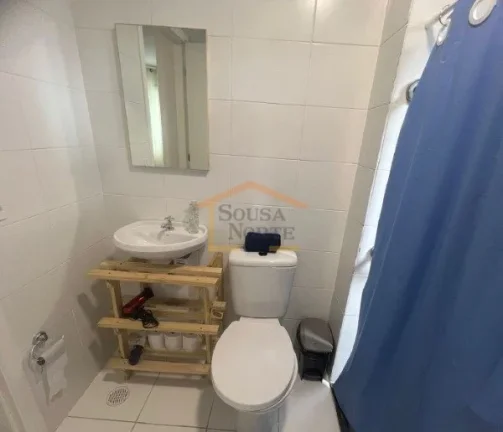 Imagem Apartamento com 1 dormitório, cozinha, banheiro, 30m².

Condomínio com lavanderia, salão de fest...