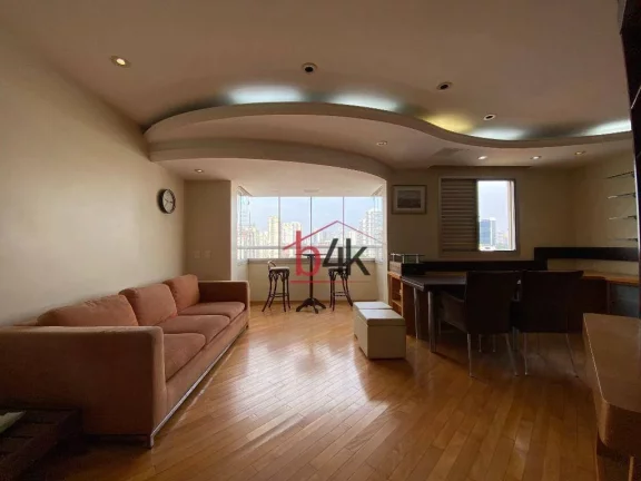Imagem Apartamento, 80 m2 com 1 dormitório à venda, 2 vagas - Brooklin