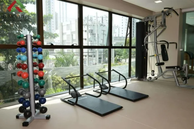 Imagem Apartamento à venda em Recife-PE: 3 quartos, 1 suíte, 2 salas, 3 banheiros, 2 vagas de garagem, 81,51 m² na Boa Viagem!