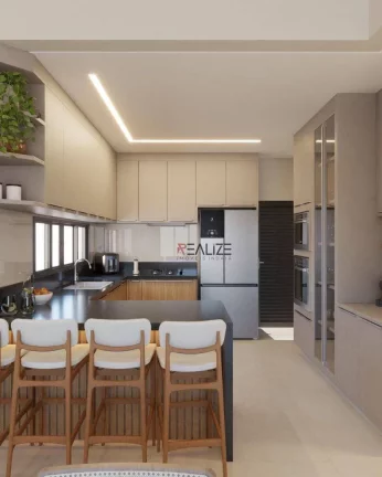 Imagem Casa moderna com 3 suítes à venda, 192 m² por R$ 1.790.000 - Condomínio Park Gran Reserve - Indaiatuba/SP
