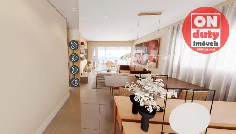 Imagem Apartamento à venda, 158 m² por R$ 3.950.000 - Embaré - Santos/SP