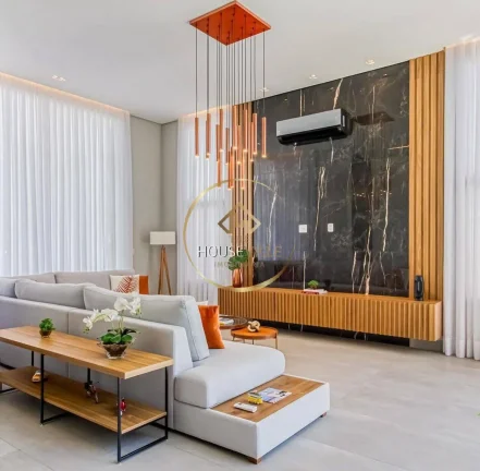 Imagem Casa Sobrado 4 Dormitórios (4 suítes), 4 vagas, Mobiliado, Urbanova.
