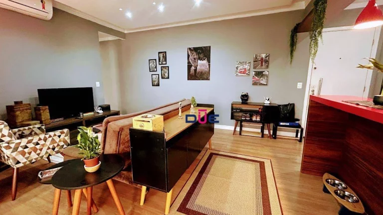 Imagem Apartamento com 2 dormitórios à venda, 78 m² por R$ 850.000 - Ponta da Praia - Santos/SP