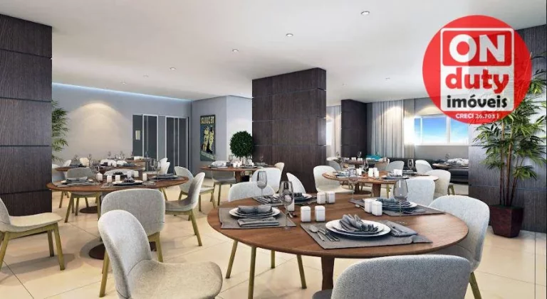 Imagem CREDLAR SEBASTIAN BACH Apartamento com 2 dormitórios sendo 1 suíte à venda, 59 m² a partir R$ 508.500 - Centro - São Vicente/SP