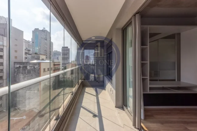 Imagem Apartamento à venda na Consolação, São Paulo-SP: 1 quarto, 2 salas, 1 banheiro, 1 vaga, 48m². Aproveite essa oportunidade!