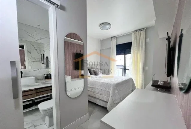 Imagem Apartamento 69m², 2 dormitórios, sendo 2 suítes, 1 delas com varanda, sala 2 ambientes, lavabo, v...