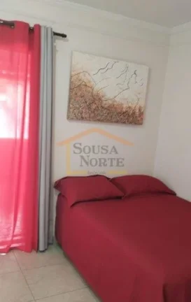 Imagem Sobrado com 250 m² de área útil, dispõe de 2 dormitórios com varanda, 1 banheiro, sala de estar...