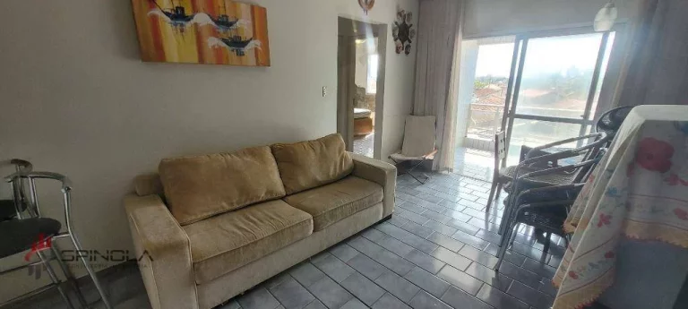 Imagem Apartamento com 2 dormitórios à venda, 68 m² por R$ 325.000,00 - Jardim Imperador - Praia Grande/SP