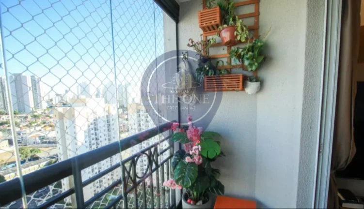 Imagem Apartamento à venda em São Paulo-SP, bairro Quarta Parada: 2 quartos, 1 suíte, 1 sala, 2 banheiros, 1 vaga, 55m².