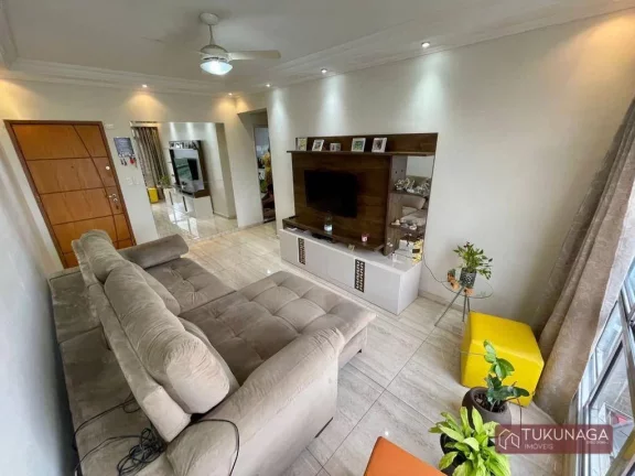 Imagem Apartamento com 3 dormitórios à venda, 98 m² por R$ 399.999 -Edifício SaKai - Guarulhos/SP