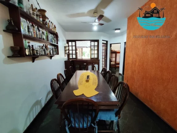 Imagem Casas para Alugar em Juquehy, 550 metros da praia, piscina, churrasqueira, 04 dormitórios, Max 16 pessoas | Juquehy Imobiliária