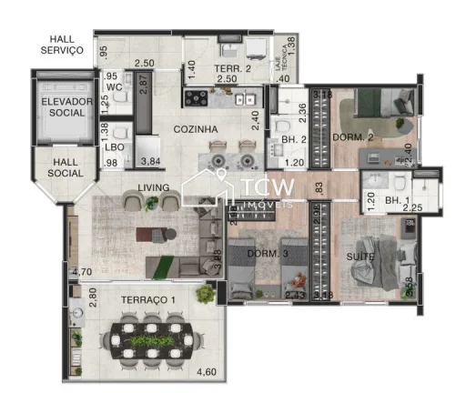 Imagem Apartamento à venda no bairro Vila Mariana - São Paulo/SP, Zona Sul