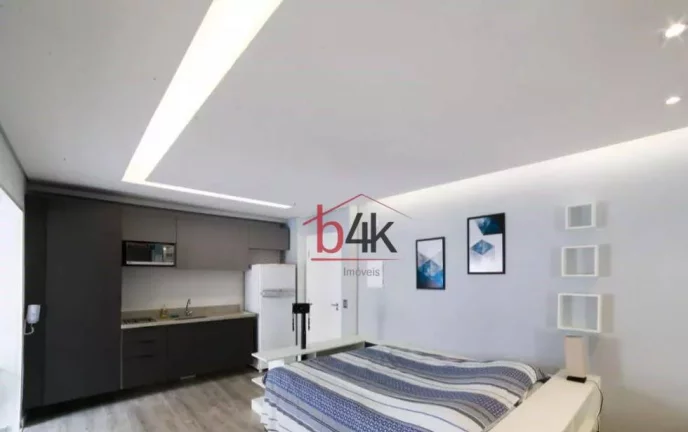 Imagem Apartamento 38 m² à venda no Line Up Campo Belo. Rua Pascal, 1649.