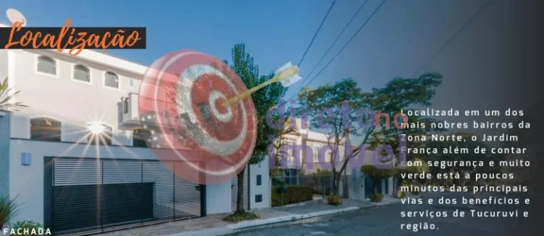 Imagem SOBRADO à VENDA 4 SUÍTES 4 VAGAS 650 AT. JARDIM FRANÇA SÃO PAULO