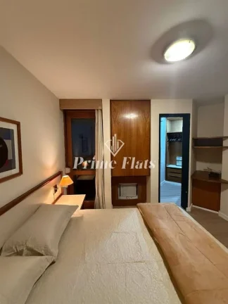 Imagem Flat disponível para locação no Astron Baden Baden no Campo Belo, com 54m², 1 dormitório e 1 vaga
