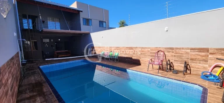 Imagem Impecável casa à venda em Campo Grande-MS, Jardim Tijuca: 3 quartos, 2 suítes, 1 sala, 2 vagas, 152m². Venha conferir!