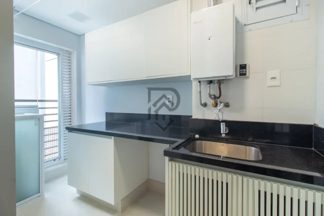 Imagem Apartamento Quartier Brooklin pronto para morar andar alto vista livre
