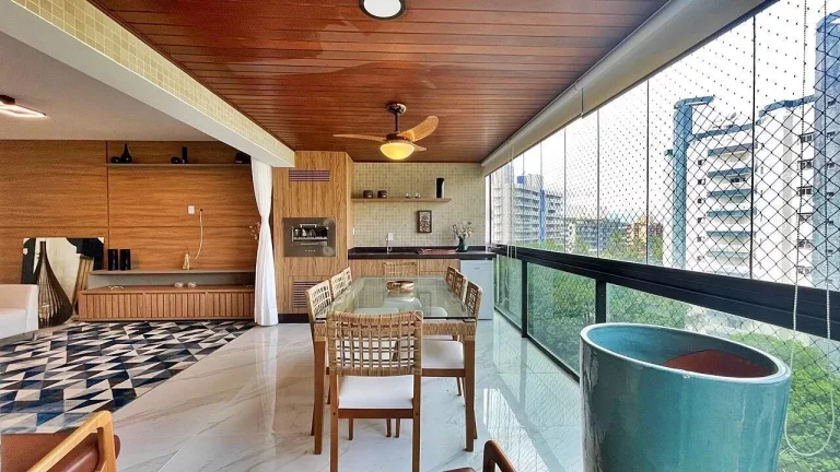 Imagem Apartamento Finamente Decorado na Riviera, a 150 metros da praia.