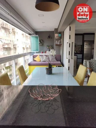 Imagem Apartamento com 1 dormitório à venda, 57 m² por R$ 830.000,00 - Gonzaga - Santos/SP